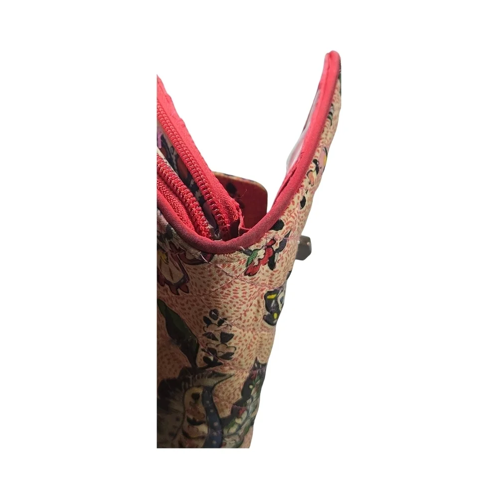 Vera Bradley Floral Patterned Wallet with Turn Lock